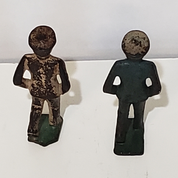 Set of 2 Vintage Metal Figures - Picture 2 of 5